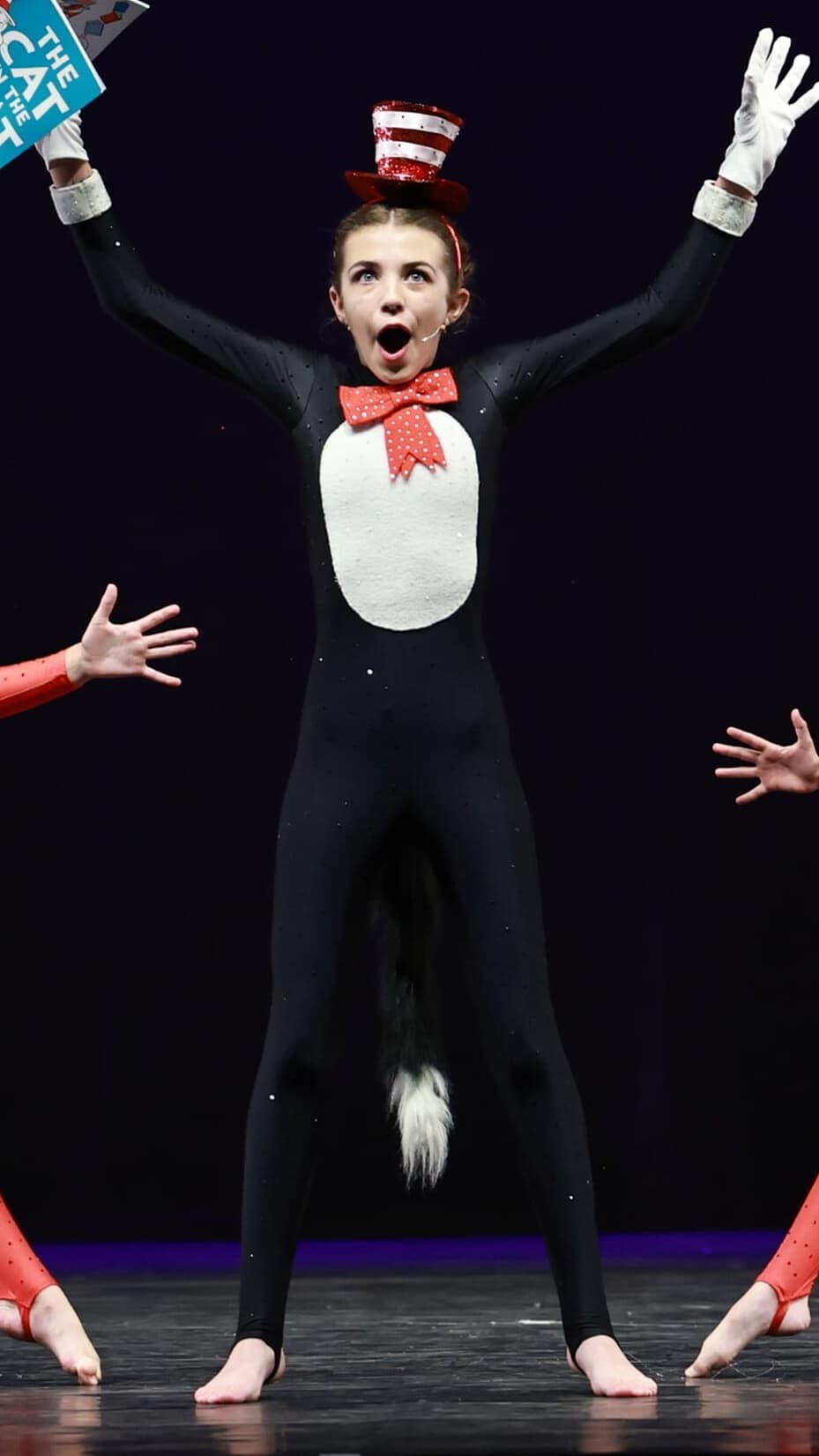 Cat in the Hat Black Catsuit - Image 1