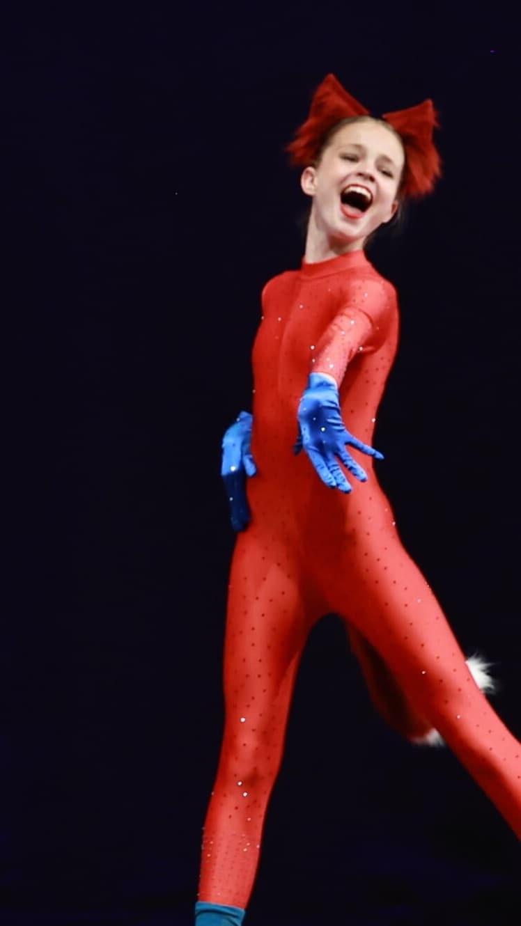 Cat in the Hat Fox With Socks Red Catsuit - Image 1