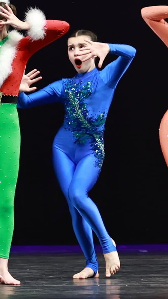 Cat in the Hat Gertrude McFuzz Blue Catsuit - Image 1