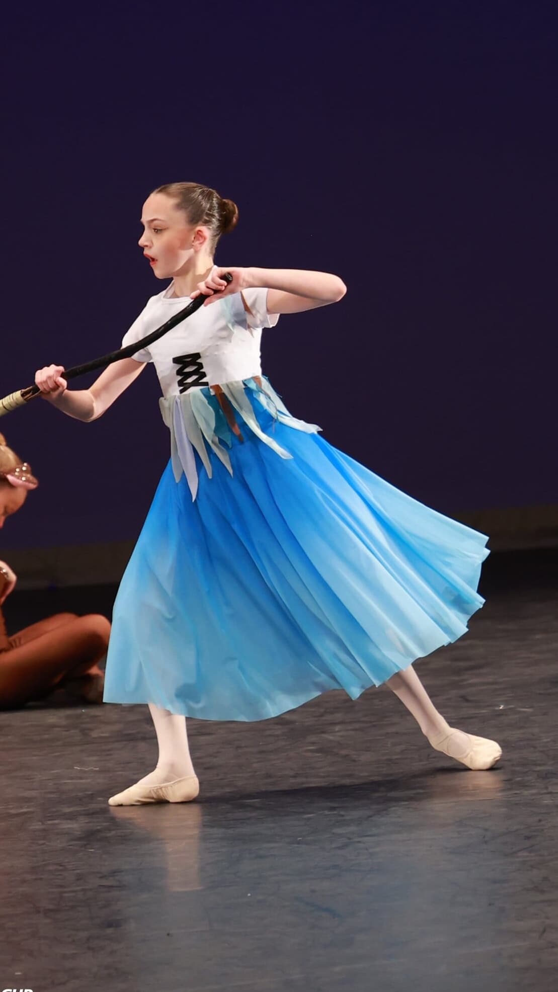 Cinderella Leotard, Skirt and Rags Top - Image 1