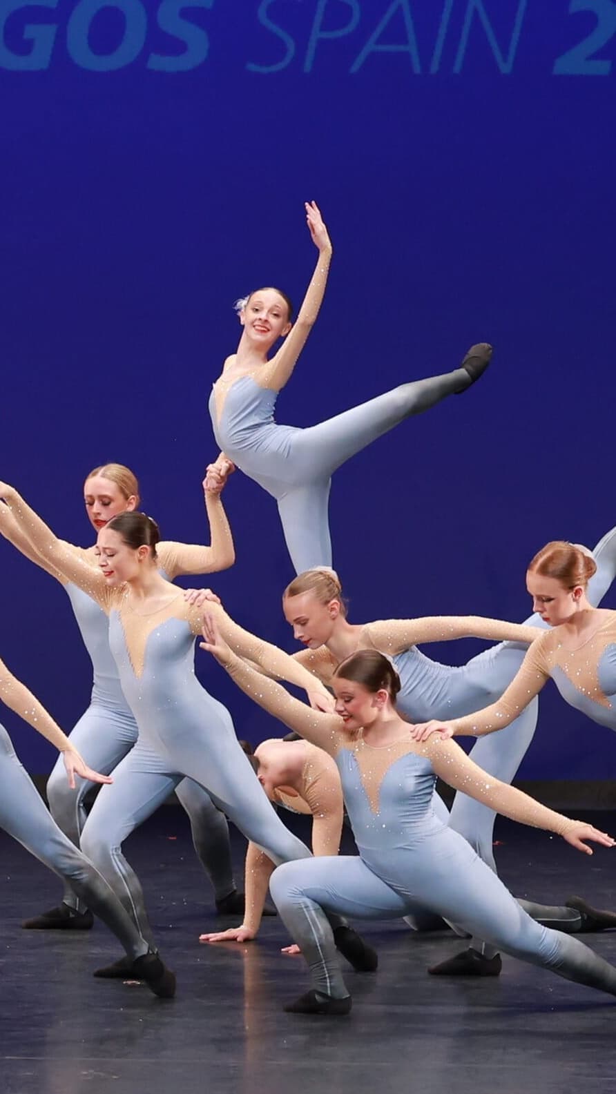 Echoes of the Lake Swan Blue Catsuit - Image 1