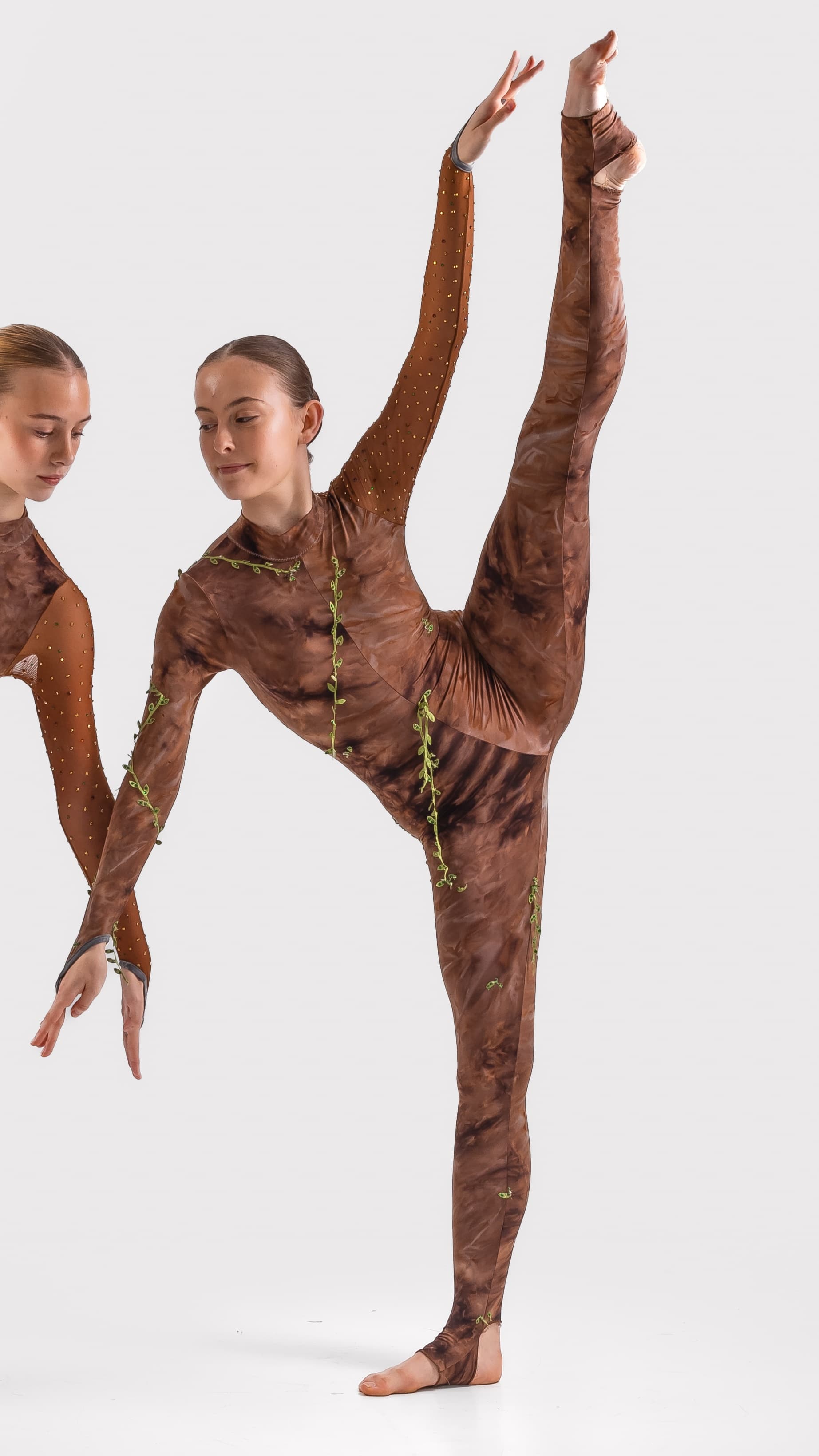 Tree Brown Catsuit - Image 1