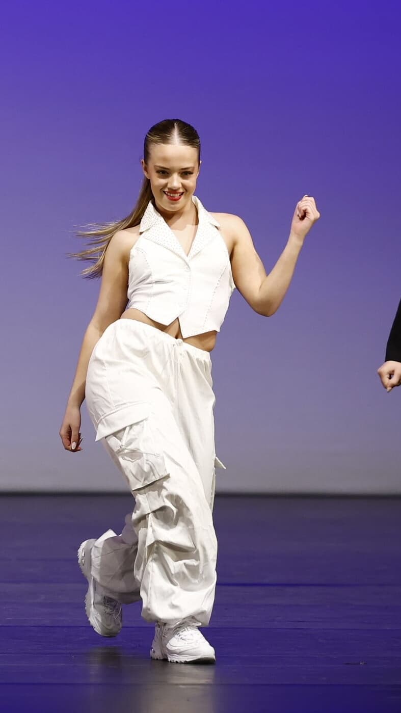 Charlies Angels White Cargo Trousers - Image 1